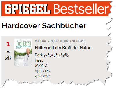 Immanuel Krankenhaus Berlin - Naturheilkunde - Nachrichten - Spiegel-Bestsellerliste Platz 1 - Heilen mit der Kraft der Natur - Prof. Dr. med. Andreas Michalsen Immanuel Krankenhaus Berlin - Naturheilkunde - Nachrichten - Spiegel-Bestsellerliste Platz 1 - Heilen mit der Kraft der Natur - Prof. Dr. med. Andreas Michalsen